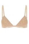 The Andamane Crystal-embellished Triangle Bra In Pink