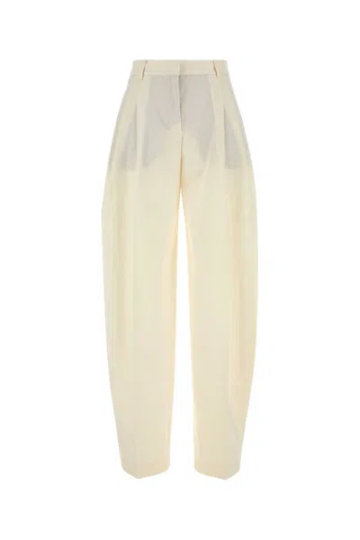 THE ANDAMANE IVORY GABARDINE PANT