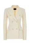 The Andamane Giacca In Gabardine Stretch Avorio  Donna