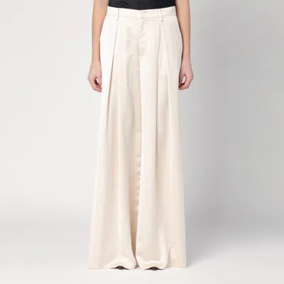 The Andamane Ivory Trouser Skirt In White