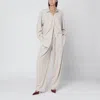 The Andamane Ivory Wendela Oversized Suit In Neutral