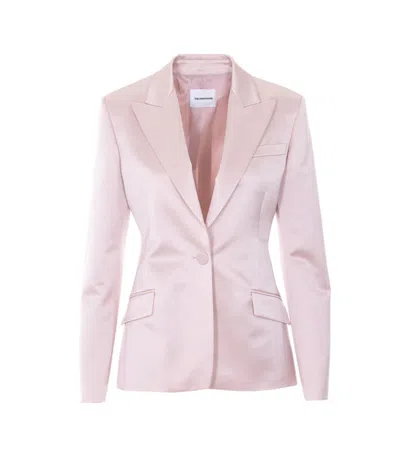 The Andamane Buttoned Blazer In Pink