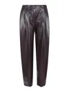 The Andamane Tracy - Low Rise Maxi Flared Pants In Gray