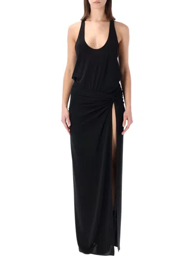 The Andamane Juno Tank Maxy Dress In Black