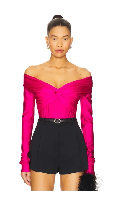 The Andamane Kendall Bodysuit In Pink