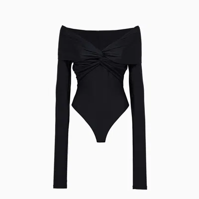The Andamane Kendall Bodysuit In Black