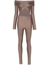 The Andamane Strapless Jumpsuit In Braun