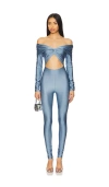 The Andamane Kendall Jumpsuit In Periwinkle