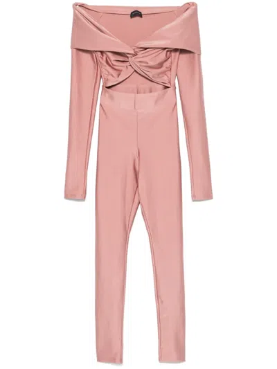 The Andamane Kendall Jumpsuit In Pink