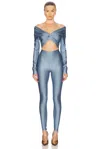 The Andamane Kendall Jumpsuit In Periwinkle