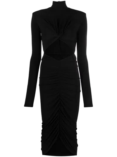 The Andamane Cut-out Dress In Black