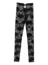 The Andamane Elastic Waist Leggings In Black