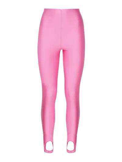 The Andamane Holly 80's Stretch Jersey Leggings In Pink