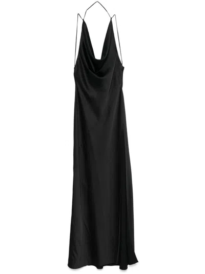 The Andamane Long Dress Vera In Black