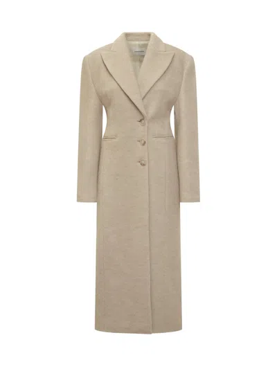 The Andamane Long Jacket In Neutral