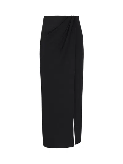 THE ANDAMANE LONG SKIRT WITH SLIT