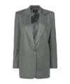 The Andamane Single-breasted Blazer In Gray
