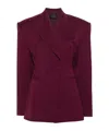 The Andamane Long-sleeved Suit Coat In Red