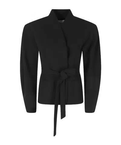 The Andamane Long-sleeve Jacket In Black