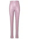 The Andamane Mallow Polyester Blend Leggings Women In Purple