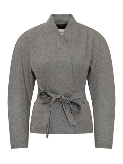 The Andamane Margaux-roun Jacket In Black