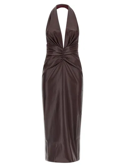THE ANDAMANE MAROON ZENDAYA DRESS