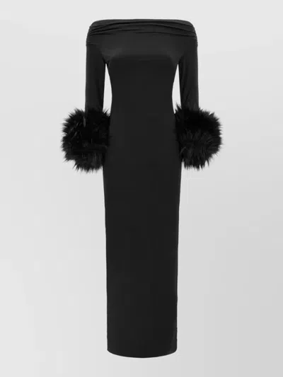 The Andamane Maxi Dress In Black