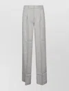 The Andamane Maxi Pants With Pockets And Pleats