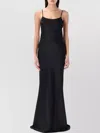 The Andamane Ninfea Dress Low Back Ruched Draping