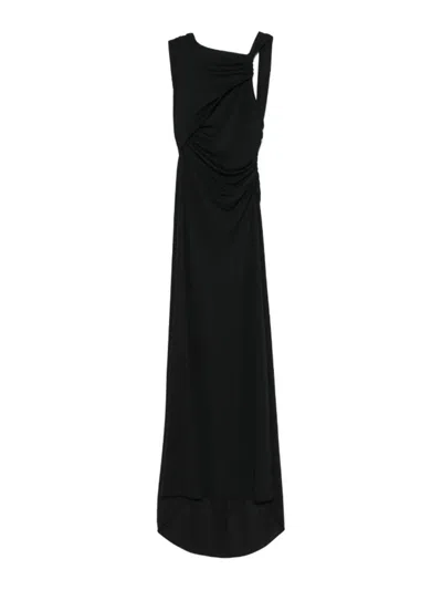 The Andamane Midi Dress In Black