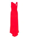 The Andamane Midi Dress In Red