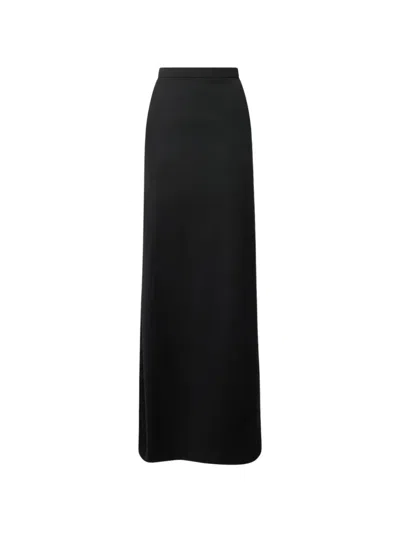 The Andamane Nada Tuxedo Maxi Skirt In Black