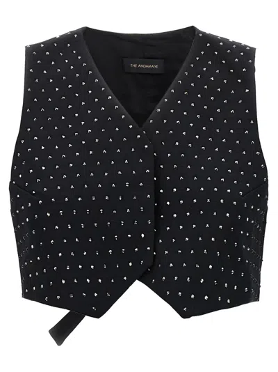 THE ANDAMANE 'NADINE CRYSTAL' WAISTCOAT
