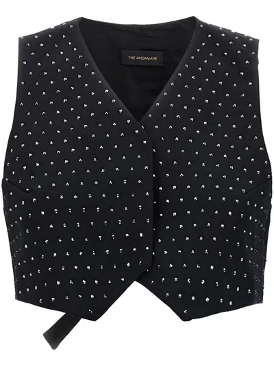 THE ANDAMANE NADINE CRYSTAL WAISTCOAT