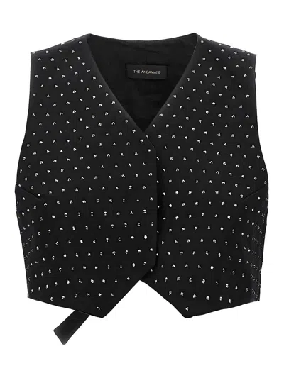 THE ANDAMANE NADINE CRYSTAL WAISTCOAT