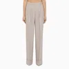 THE ANDAMANE THE ANDAMANE NATHALIE PEARL PINSTRIPE TROUSERS