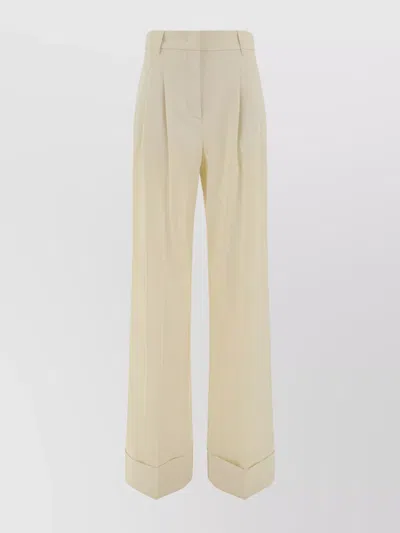 THE ANDAMANE NATHALIE STRIPED PALAZZO TROUSERS WITH WIDE LEG