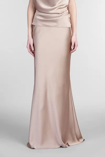 The Andamane Nemesia Maxi Skirt In Neutral