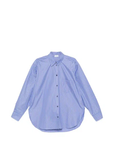 The Andamane New Georgiana Stripe Shirt In Blue