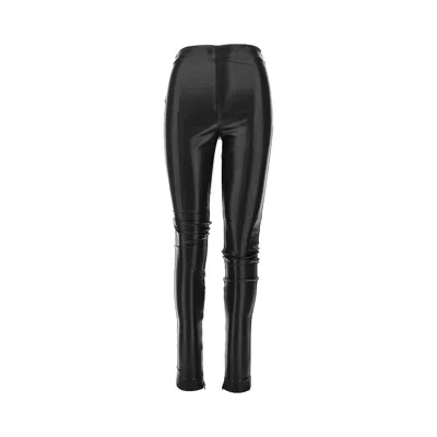 The Andamane New Holla Vegan Leather Leggings In Black