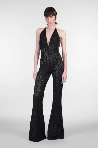 The Andamane New Madonna Jumpsuit In Black Cotton