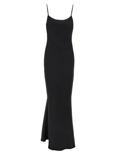 The Andamane Ninfa Evening Dress In Black