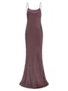 The Andamane 'ninfea' Dress In Purple