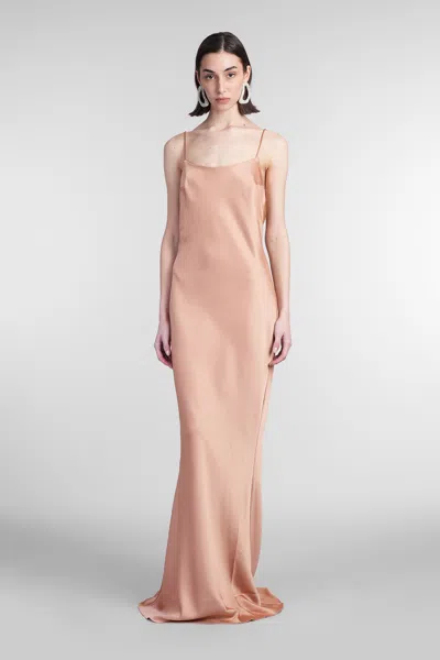 The Andamane Ninfea Dress Woman In Powder Polyester