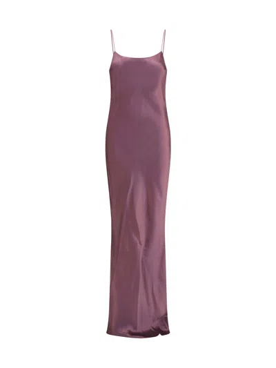 The Andamane Ninfea Long Dress In Purple