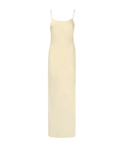 The Andamane Ninfea Maxi Dress In Yellow