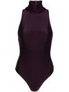 The Andamane Norah Bodysuit In Purple