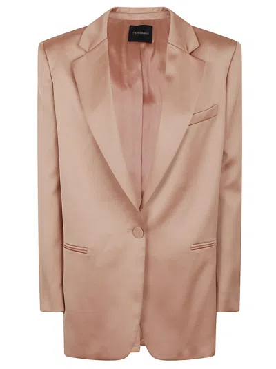 The Andamane Nude Tailored Blazer With Notched Lapels