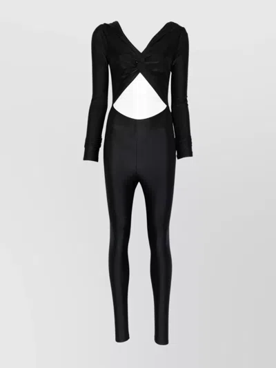 THE ANDAMANE OFF-THE-SHOULDER LONG SLEEVE JUMPSUIT
