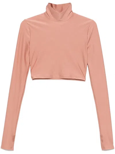 The Andamane Orchid Crop Top In Rosa